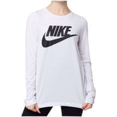 Nike Tričko bílé XS Wmns Essential Top LS Hbr