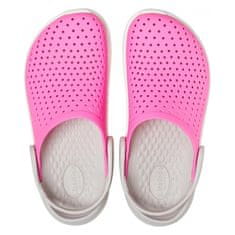 Crocs Dřeváky růžové 33 EU Literide Clog Kids