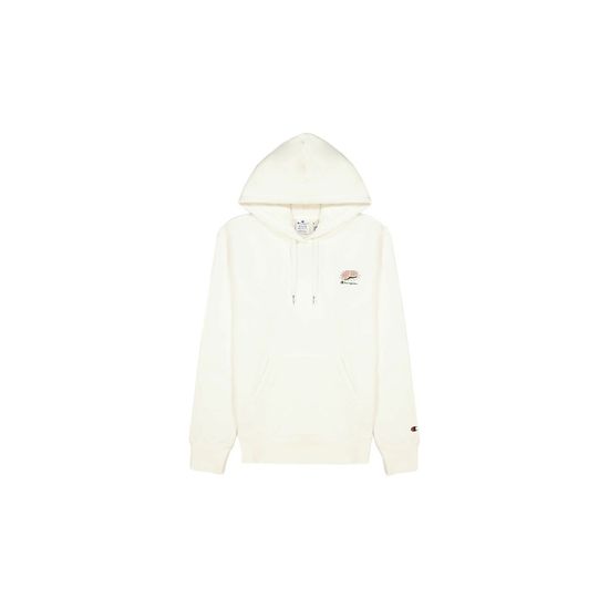 Champion Mikina krémová Wmns City Snack Organic Cotton Blend Hoodie