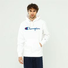 Champion Mikina bílá 183 - 187 cm/L Reverse Weave Script Logo Hooded Sweatshirt