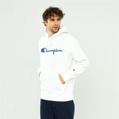 Champion Mikina bílá 183 - 187 cm/L Reverse Weave Script Logo Hooded Sweatshirt