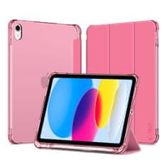 Tech-protect SC Pen Hybrid pouzdro na iPad 10.9'' 10gen 2022, růžové/průsvitné