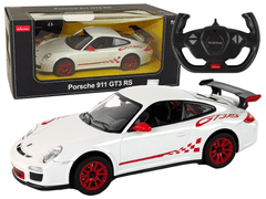 INTEREST Auto R/C Porsche 911 GT3 RS 1:14 Rastar bílé - na dálkové ovládání.