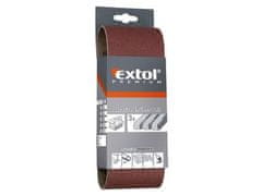 Extol Premium Plátno brusné (8803506) plátno brusné nekonečný pás, bal. 3ks, P60, 75x457mm