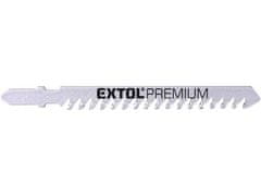 Extol Premium Plátky do přímočaré pily (8805300) plátky do přímočaré pily s SK zuby 3ks, 100x1,5mm