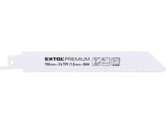 Extol Premium Plátky do pily ocasky 8806204 plátky do pily ocasky 3ks, 150x19x0,9mm, Bi-metal