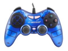 Esperanza Gamepad PC USB Fighter modrý EGG105B