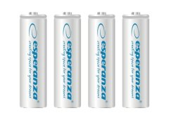 Esperanza Dobíjecí baterie Ni-MH 2000mah 4 ks bílá EZA104W