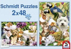 Puzzle Zvířecí přátelé - DĚTSKÉ PUZZLE