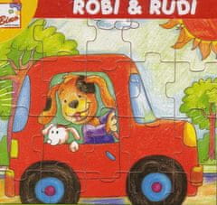 Puzzle Robi a Rudi - DŘEVĚNÉ PUZZLE