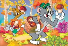 Puzzle Tom a Jerry - na houbách - DĚTSKÉ PUZZLE