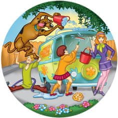 Puzzle Scooby Doo - Velké mytí - KULATÉ PUZZLE