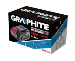 Graphite GRAPHITE ENERGY+ akumulátor 18V/6Ah Li-ion TOP-58G086