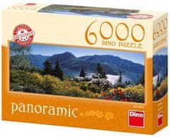 Dino Puzzle Botanická zahrada - PANORAMATICKÉ PUZZLE