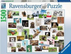 Ravensburger Puzzle Koláž - veselá zvířátka