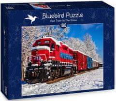 Blue Bird Puzzle Červený vlak