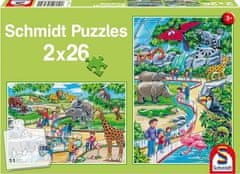 Puzzle Den v ZOO - DĚTSKÉ PUZZLE