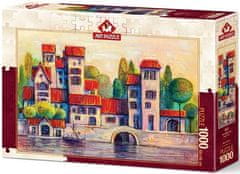 Art puzzle Puzzle Přírodní město