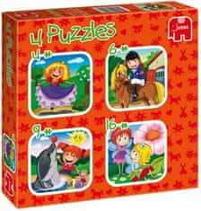 Puzzle Dívčí dobrodružství - DĚTSKÉ PUZZLE