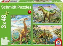 Puzzle Dinosauří dobrodružství - DĚTSKÉ PUZZLE