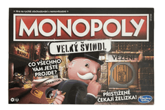 Hasbro MONOPOLY VELKÝ ŠVINDL - česká verze.