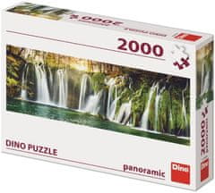 Dino Puzzle Plitvická jezera - PANORAMATICKÉ PUZZLE