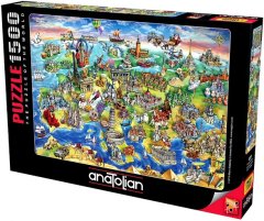 AnaTolian Puzzle Evropské památky