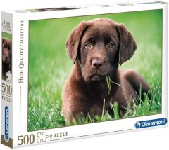 Clementoni Puzzle Štěně hnědého labradora