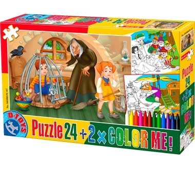 Puzzle Perníková Chaloupka - DĚTSKÉ PUZZLE