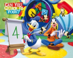 Puzzle Kačer Donald - ve škole - DĚTSKÉ PUZZLE