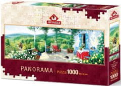 Art puzzle Puzzle Veranda - PANORAMATICKÉ PUZZLE