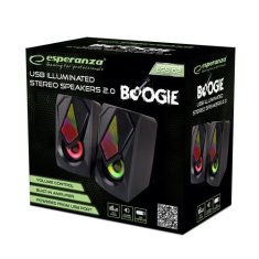 Esperanza LED Reproduktory USB 2.0 BOOGIE EGS102