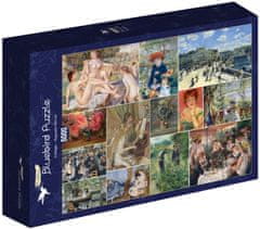 Blue Bird Puzzle Koláž Auguste Renoir