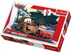 Puzzle Cars - na benzínce - DĚTSKÉ PUZZLE