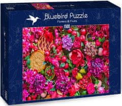 Blue Bird Puzzle Květiny a ovoce