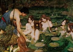 Art puzzle Puzzle Hylas a nymfy