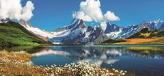 Educa Puzzle Jezero Bachalpsee, Švýcarsko - PANORAMATICKÉ PUZZLE