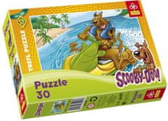 Puzzle Scooby Doo - vodní skútr - DĚTSKÉ PUZZLE