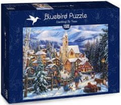 Blue Bird Puzzle Sáňkování