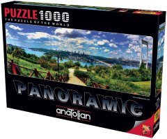 AnaTolian Puzzle Bosporský průliv - PANORAMATICKÉ PUZZLE