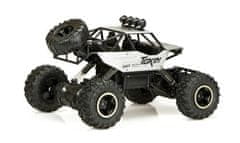 KIK KX7501_2 RC auto Rock Crawler 1:12 4WD METAL stříbrné