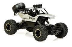 KIK KX7501_2 RC auto Rock Crawler 1:12 4WD METAL stříbrné