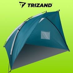 Trizand 20975 Plážový stan 220 x 120 x 120 cm 16600 modro-bílý