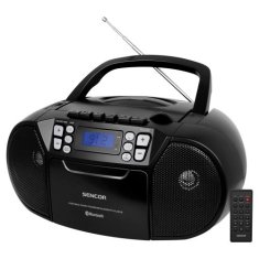 SENCOR SPT 3907 B RADIO S CD, USB, BT, KAZE