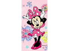 Jerry Fabrics Plážová osuška Minnie Mouse