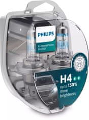 Philips Autožárovka H4 12342XVPS2, X-tremeVision, 2 ks v balení