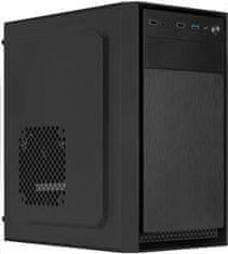 Eurocase MC X104 EVO, skříň mATX, bez zdroje, 2xUSB 2.0, 1xUSB 3.0, černá