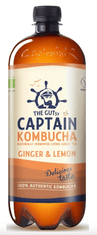 CAPTAIN KOMBUCHA Captain Kombucha - zázvor a citron BIO 1 l