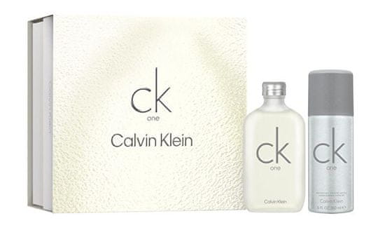 Calvin Klein CK One - EDT 100 ml + deodorant ve spreji 150 ml