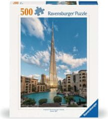 Ravensburger Puzzle Burdž Chalífa, Dubaj 500 dílků